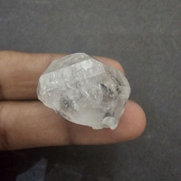 39.03  carats Natural Herkimer diamond  4.61x10.28x9.86 mm