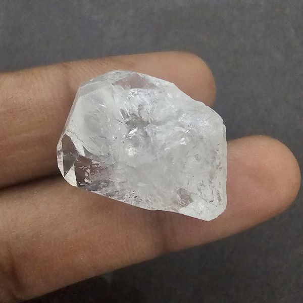 23.65   carats Natural Herkimer diamond  4.31x16.05x11.27 mm