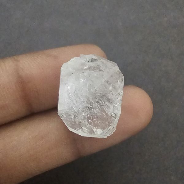 18.17  carats Natural Herkimer diamond  8.24x10.43x17.06 mm