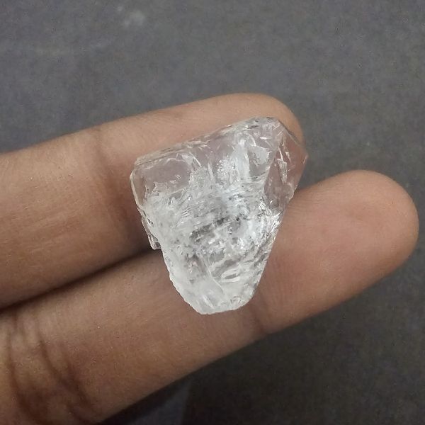 15.77  carats Natural Herkimer diamond  6.34x11.86x15.74 mm