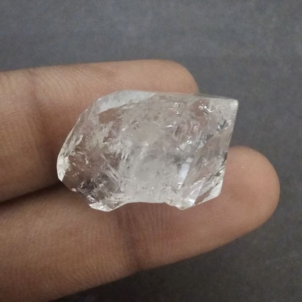 16.66 carats  Natural Herkimer diamond  7.85x13.65x17.04 mm