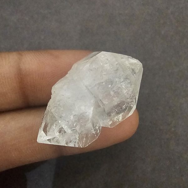 10.24   carats  Natural Herkimer diamond  10.46x16.86x15.78 mm