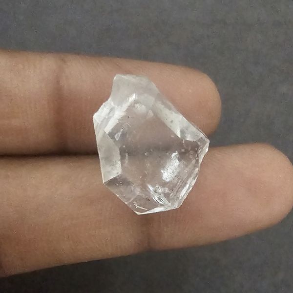 9.86   carats  Natural Herkimer diamond  10.30x13.70x20.67 mm