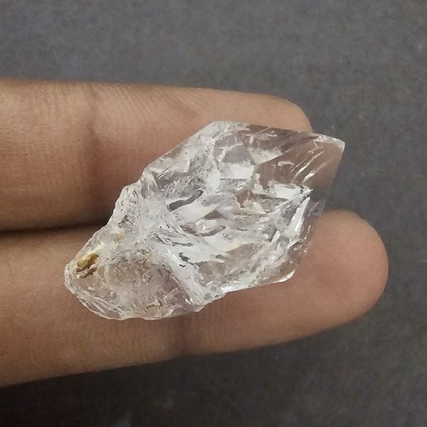 21.79  carats  Natural Herkimer diamond  0.52x10.31x15.22 mm