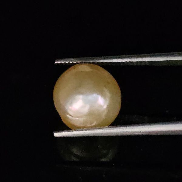 12.39 carats Natural pink Pearl 10.79x10.89x10.82 mm