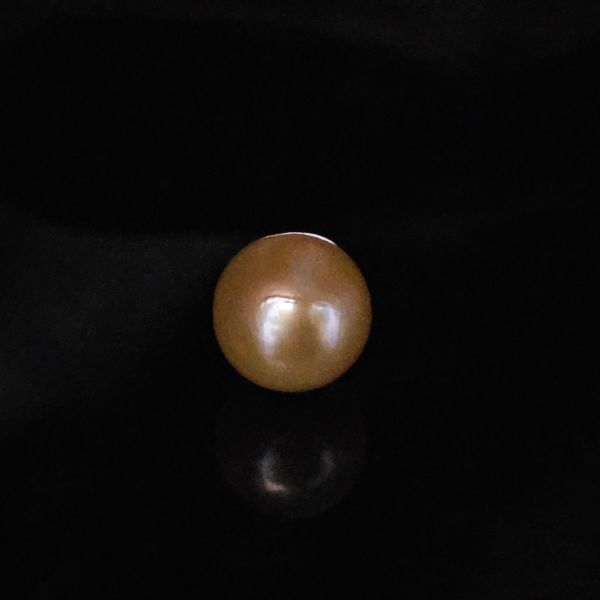 10.12 carats Natural pink Pearl 11.54x11.19x11.60 mm