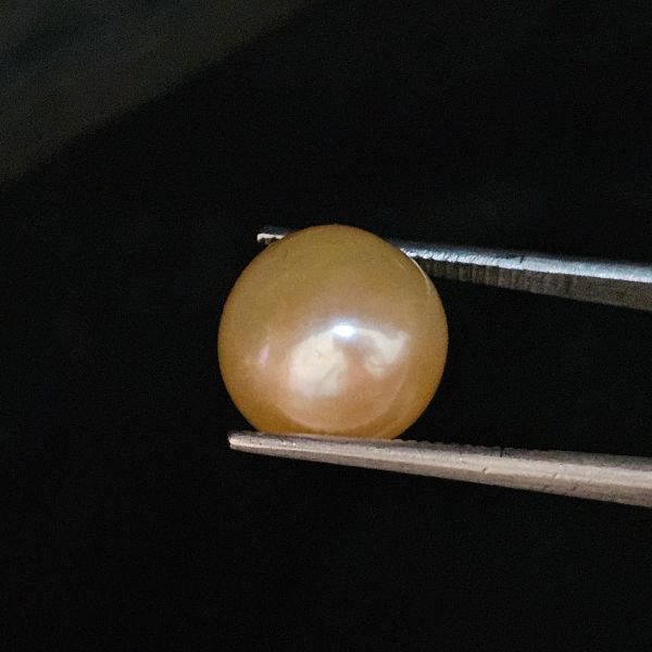 10.36 carats Natural pink Pearl 12.65x10.96x10.90 mm