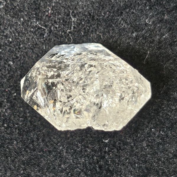 12.37 Carats Natural Herkimer Diamond White 9.20 x 15.57 x 9.19 mm