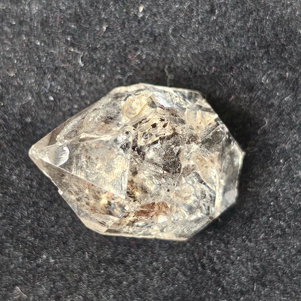 10.60 Carats Natural Herkimer Diamond White 20.69 x 15.20 x 14.18 mm