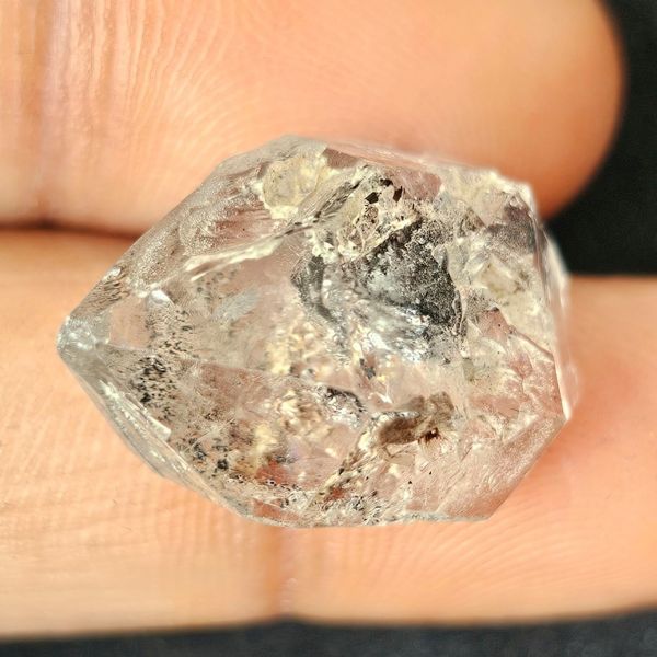 10.60 Carats Natural Herkimer Diamond White 20.69 x 15.20 x 14.18 mm