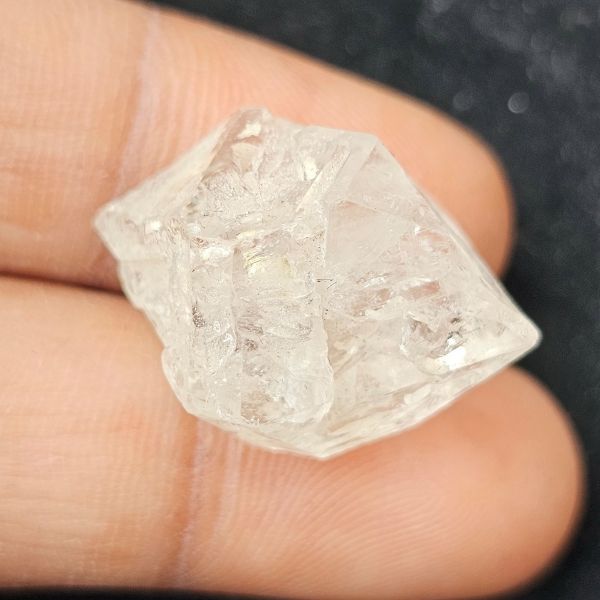 19.90 Carats Natural Herkimer Diamond 16.20 x 14.40 x 11.80 mm