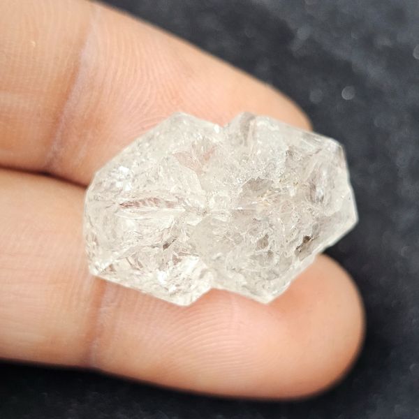 17.80 Carats Natural Herkimer Diamond 20.92 x 14.21 x 14.70 mm