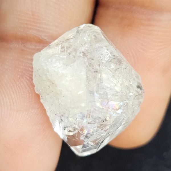 16.78 Carats Natural Herkimer Diamond 15.67x13.50x10.21 mm