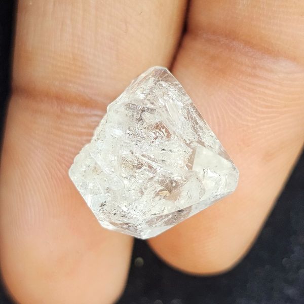 10.70 Carats Natural Herkimer Diamond 14.40 x 9.80 x 11.70 mm