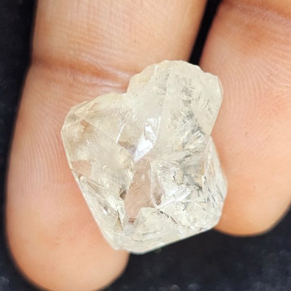 15.35 Carats Natural Herkimer Diamond 15.84 x 15.50 x 10.50 mm