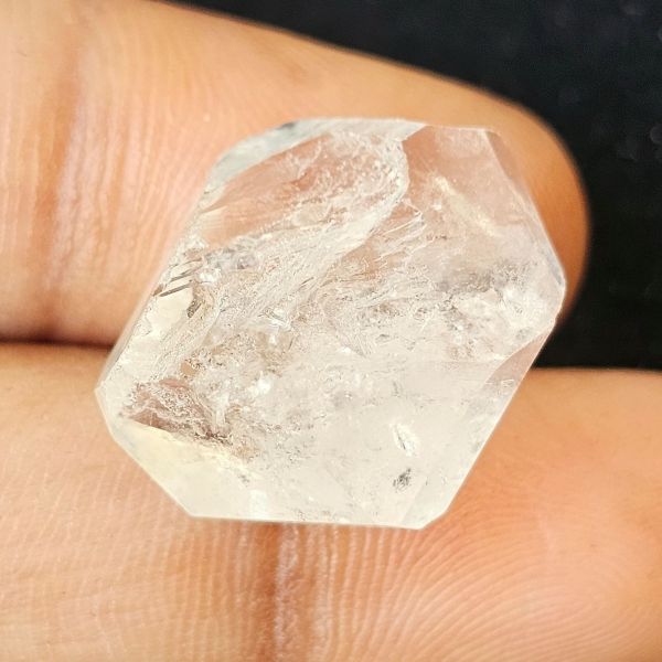 17.10 Carats Natural Herkimer Diamond 17.80 x 15.64 x 10.08 mm