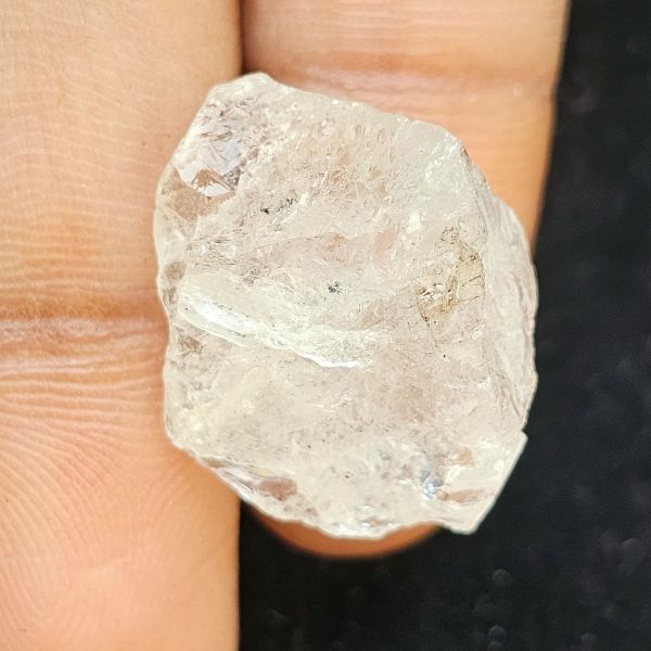 18.10 Carats Natural Herkimer Diamond 18.06 x 11.38 x 15.69 mm