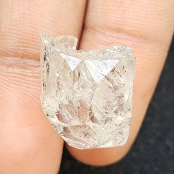 21.70 Carats Natural Herkimer Diamond 16.99 x 14.99 x 11.82 mm