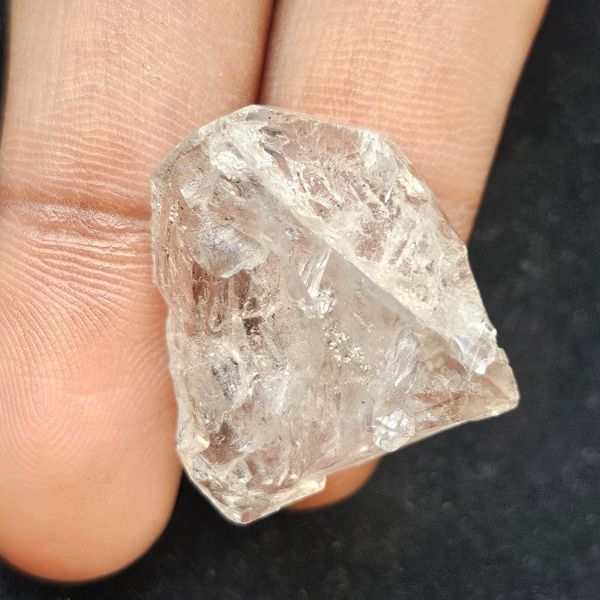 23.75 Carats Natural Herkimer Diamond 22.69 x 19.60 x 10.53 mm