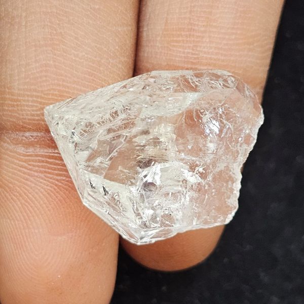 19.15 Carats Natural Herkimer Diamond 15.70X13.35X3.20 mm