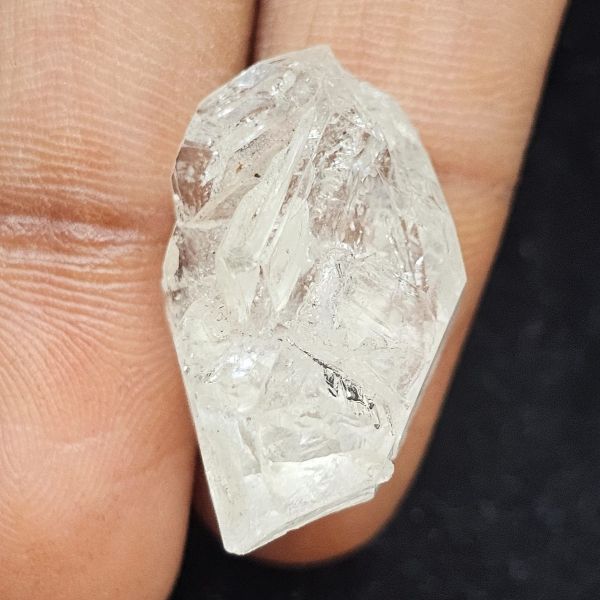 22.60 Carats Natural Herkimer Diamond 22.70 x 13.70 x 13.33 mm