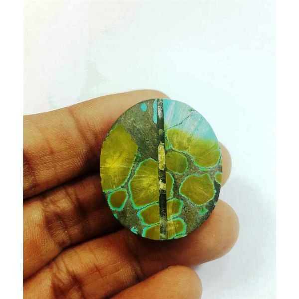 48.29 Carats Turquoise 32.22 x 28.07 x 8.31 mm