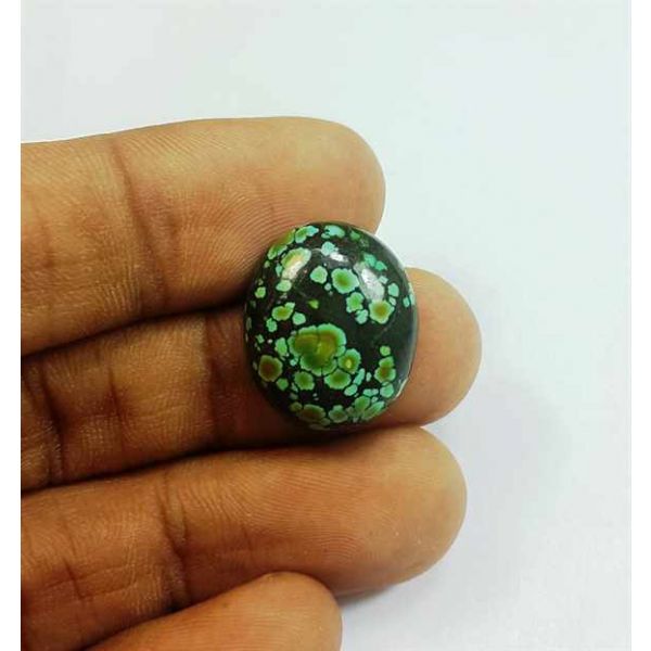 10.69 Carats Turquoise 18.04 x 15.33 x 5.49 mm