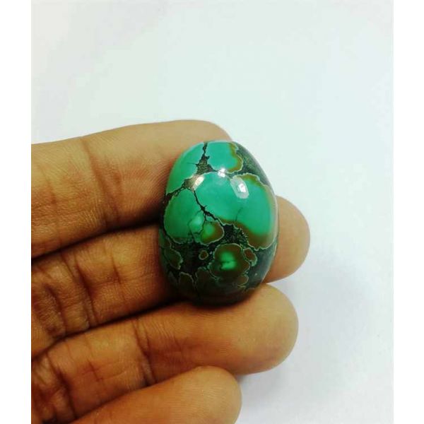 34.26 Carats Turquoise 27.19 x 19.84 x 9.13 mm