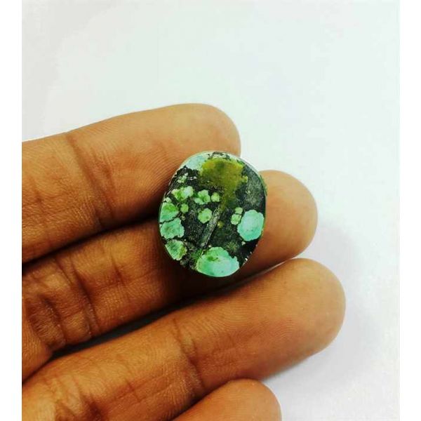 12.57 Carats Turquoise 18.98 x 15.82 x 6.29 mm