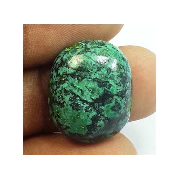 13.68 Carats Turquoise 19.45 x 15.90 x 6.24 mm