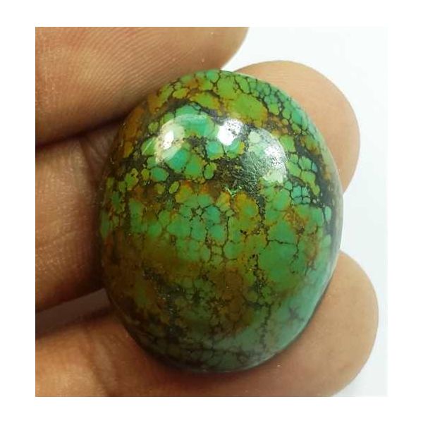 30.60 Carats Turquoise 27.01 x 21.93 x 7.44 mm