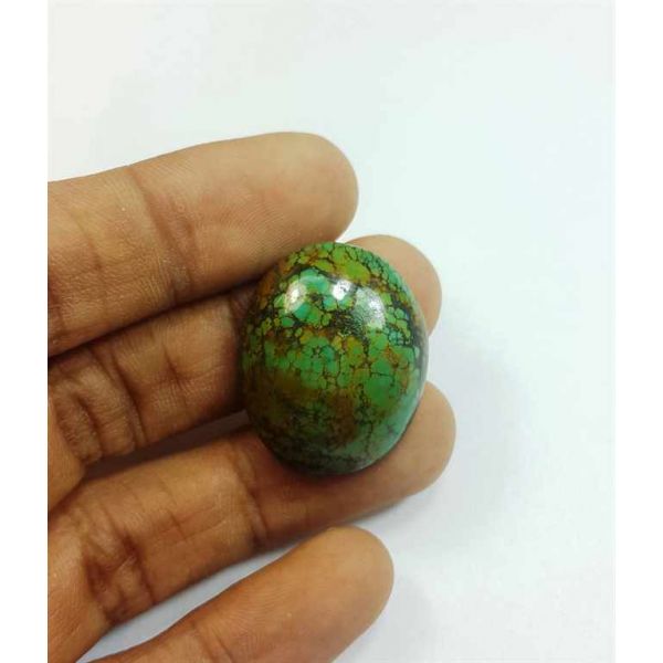 30.60 Carats Turquoise 27.01 x 21.93 x 7.44 mm