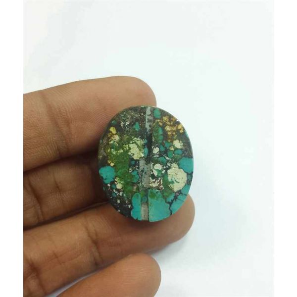 26.65 Carats Turquoise 26.95 x 21.94 x 7.73 mm