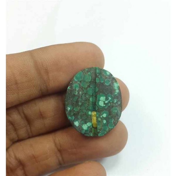 18.19 Carats Turquoise 24.48 x 20.28 x 4.55 mm