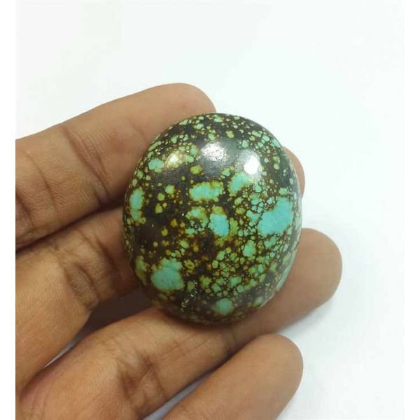 82.38 Carats Turquoise 37.12 x 31.62 x 10.57 mm