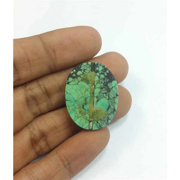 20.33 Carats Turquoise 27.77 x 22.10 x 5.77 mm
