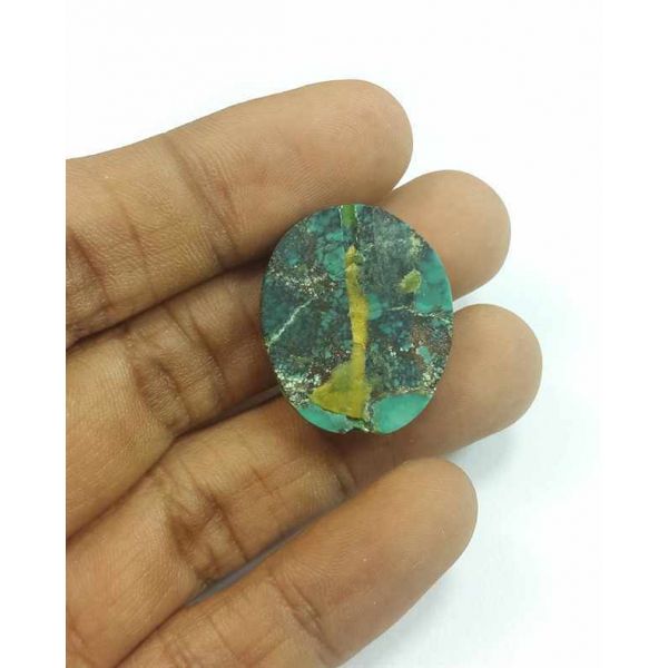 26.30 Carats Turquoise 25.13 x 21.12 x 6.93 mm