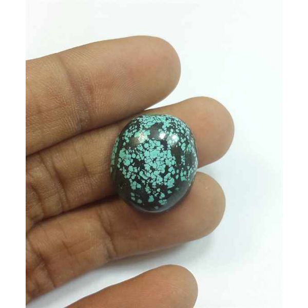 22.04 Carats Turquoise 20.46 x 17.84 x 7.53 mm