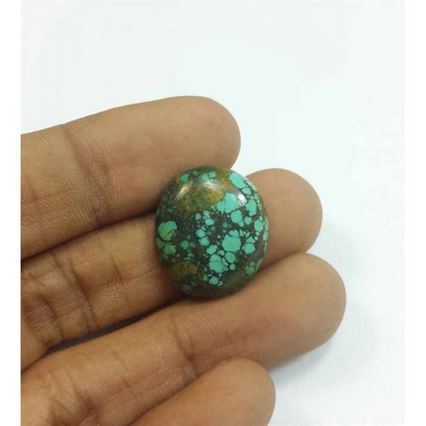 10.95 Carats Turquoise 19.73 x 17.30 x 5.30 mm