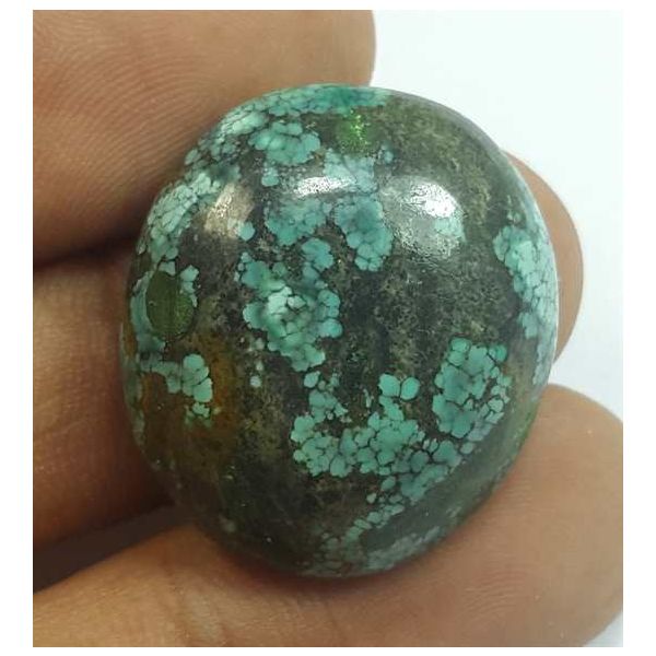 29.52 Carats Turquoise 24.97 x 22.31 x 7.46 mm