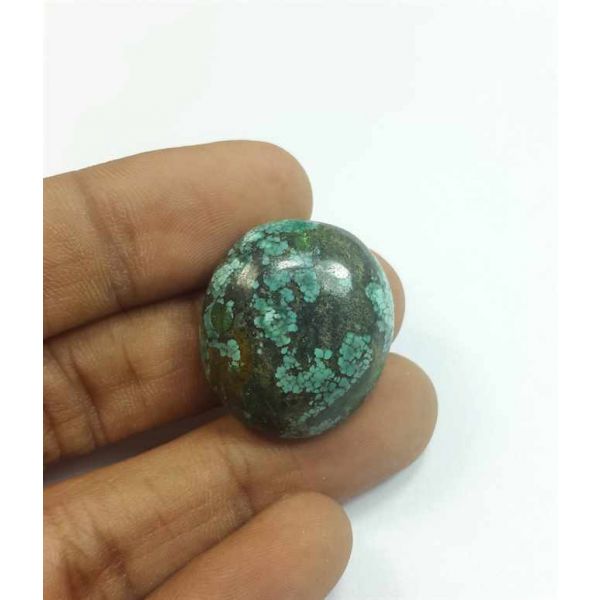 29.52 Carats Turquoise 24.97 x 22.31 x 7.46 mm