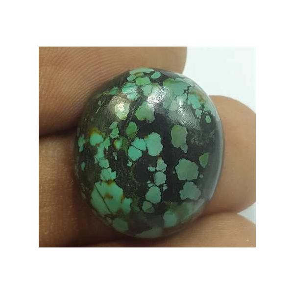 15.31 Carats Turquoise 19.69 x 17.36 x 6.86 mm
