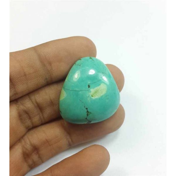 38.13 Carats Turquoise 39.12 x 24.99 x 8.72 mm