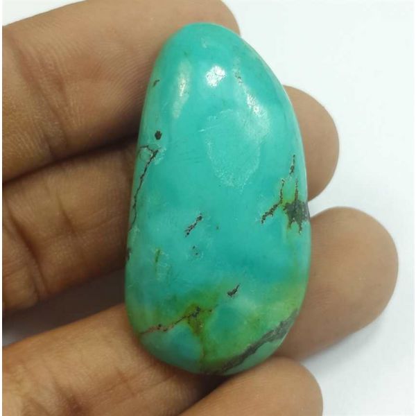 44.55 Carats Turquoise 39.47 x 20.97 x 8.57 mm