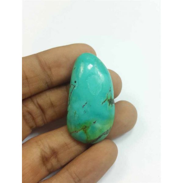44.55 Carats Turquoise 39.47 x 20.97 x 8.57 mm