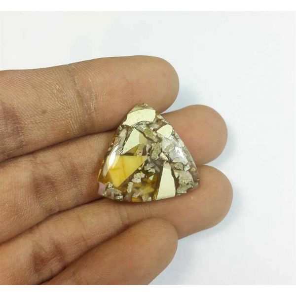 13.63 Carats Mookaite Barritted 22.36 x 22.36 x 4.18 mm