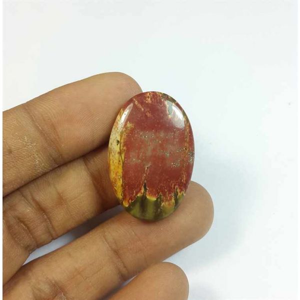 23.65 Carats Cherry Creek Jasper 29.59 x 19.59 x 4.75 mm