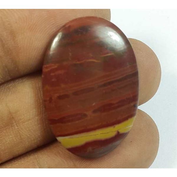 22.03 Carats Cherry Creek Jasper 28.94 x 19.19 x 4.55 mm