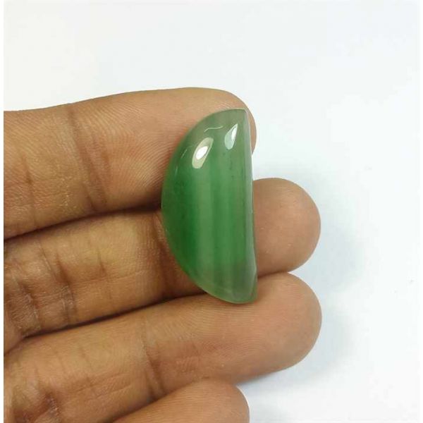 19.36 Carats Nephrite Jade 28.67 x 13.35 x 6.50 mm