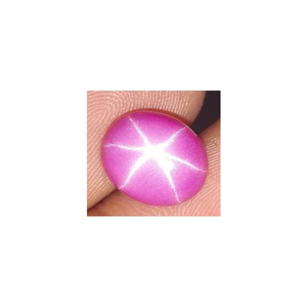 3.76 Carats Star Ruby 9.42 x 7.71 x 3.91 mm